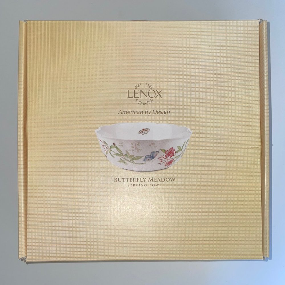 Lenox Butterfly Meadow Serving Bowl